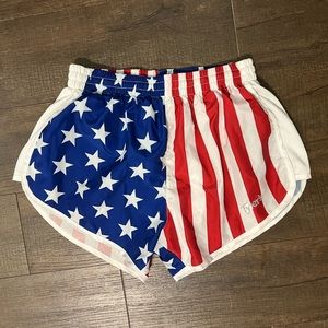 American flag shorts